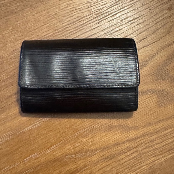 Louis Vuitton Black Key & Card Holder - Picture 1 of 10